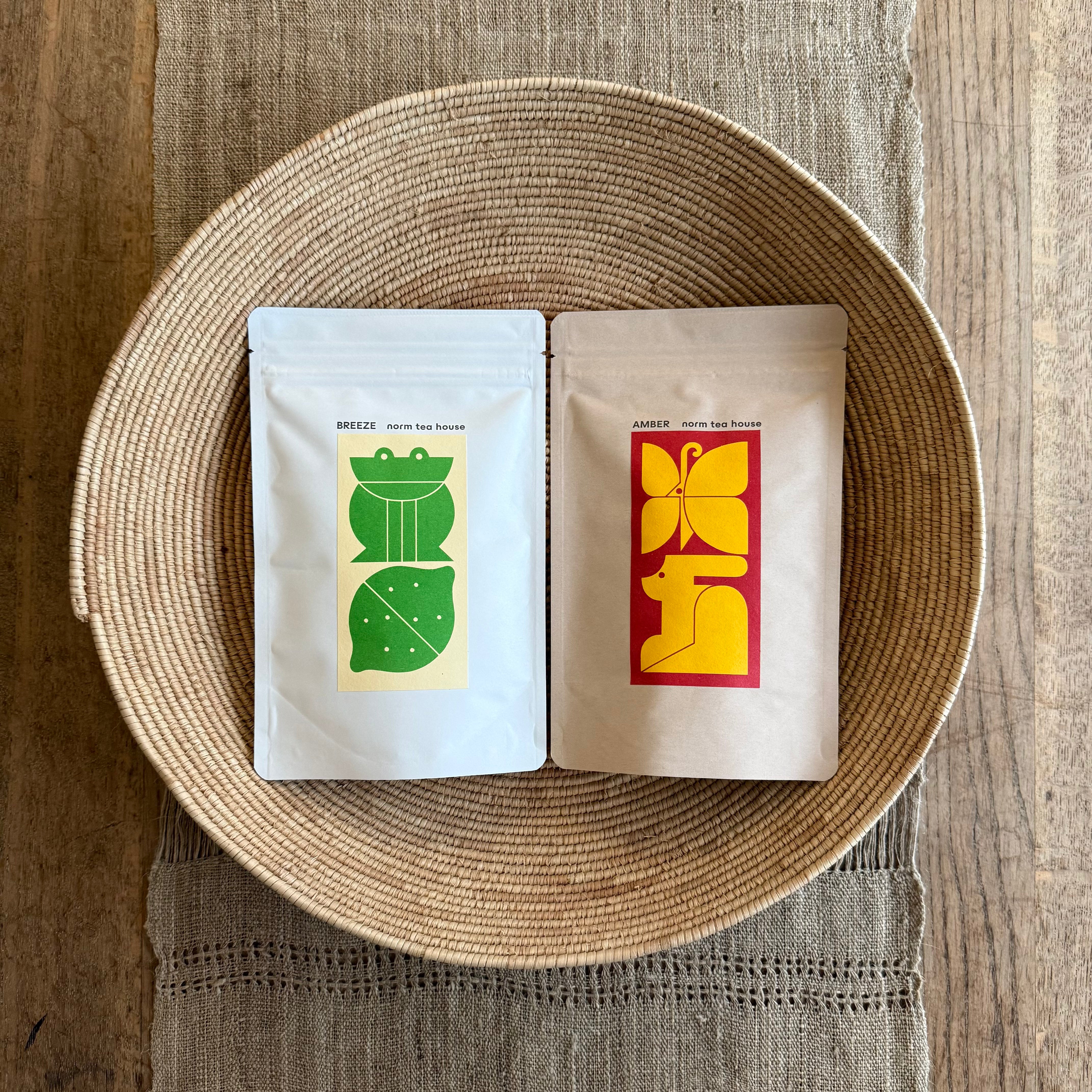 二種のお茶セット – norm tea house